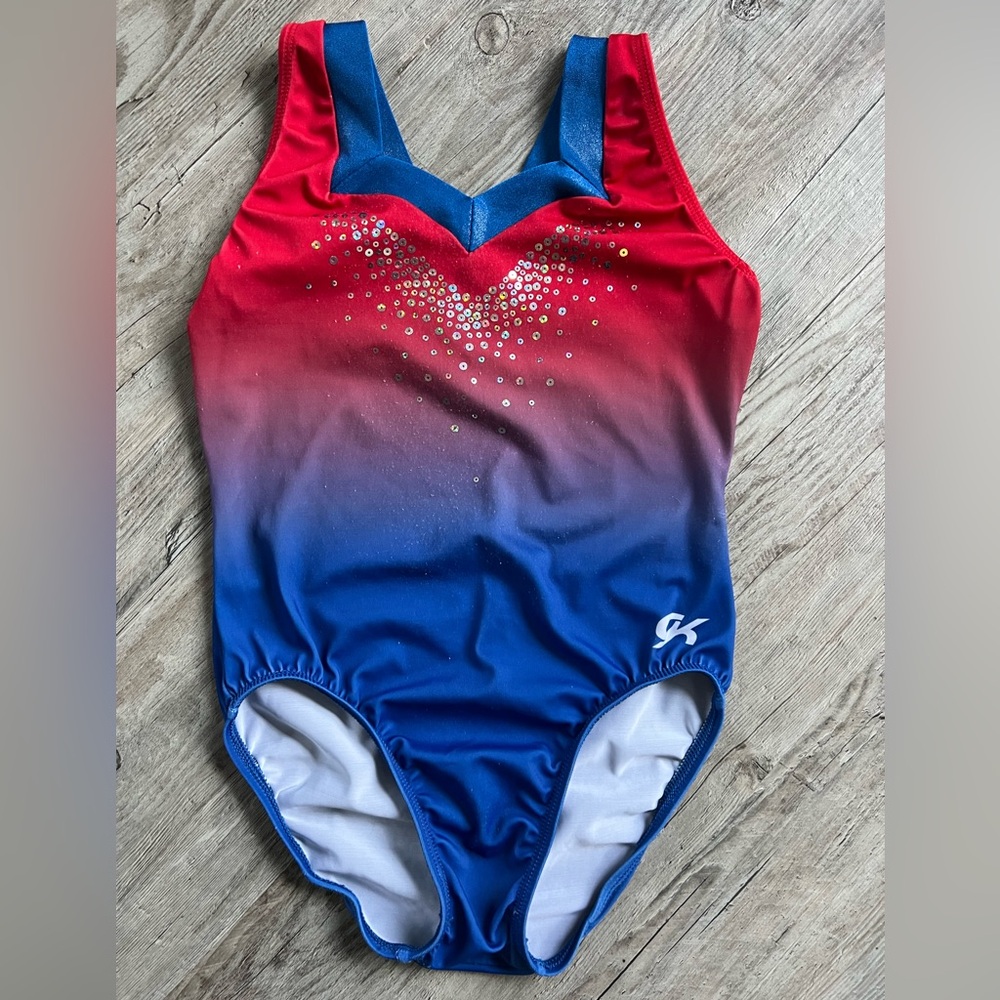 GK Gymnastics Leotard with sequins